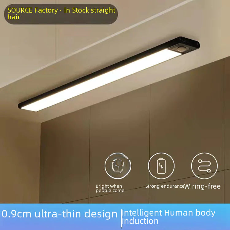Motion Sensor Cabinet Lights - Ultra-Thin LED USB Rechargeable