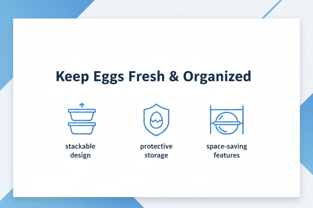 Keep Eggs Fresh & Organized Banner