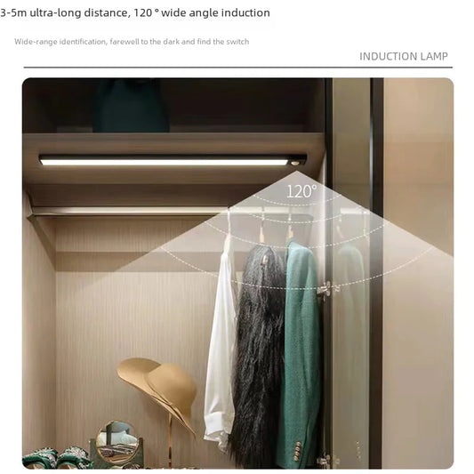 Motion Sensor Cabinet Lights - Ultra-Thin LED USB Rechargeable